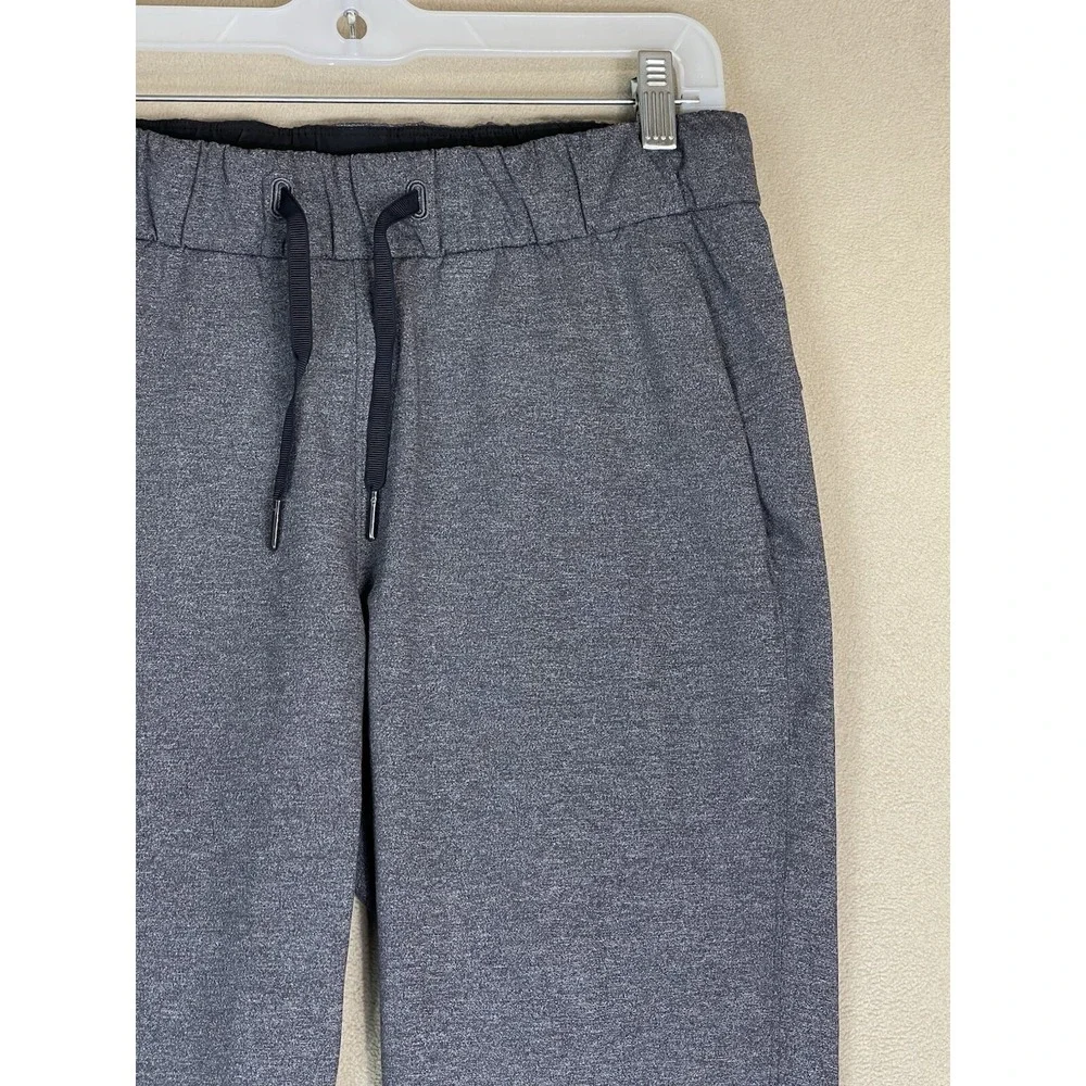 Lululemon Pants Womens 6 Gray Stretch Athletic Performance Elastic Waist‎ Jogger